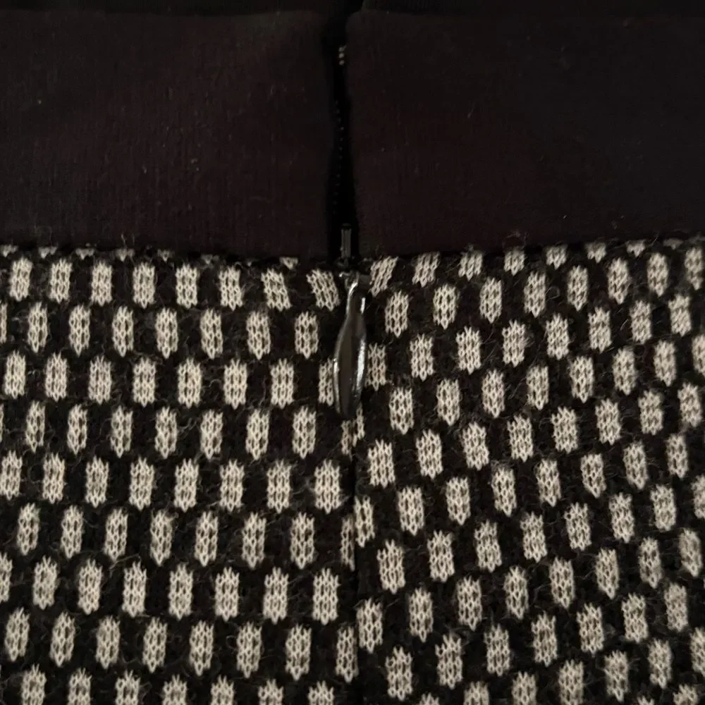 Classiques Entier High Waist Pencil Skirt Honeycomb Print Size 14